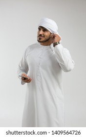 Handsome Arab Man On Light Background Stock Photo 1675094779 | Shutterstock