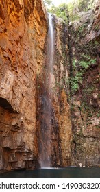 Emma Gorge Waterfall In El Questro Wilderness Park, Western Australia.