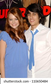 Emma Stone And Teddy Geiger At The Los Angeles Premiere Of 