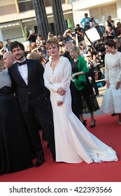 Emma Suarez Attends A Screening Of 'Julieta' At The Annual 69th Cannes Film Festival At Palais Des Festivals On May 17, 2016 In Cannes, France.