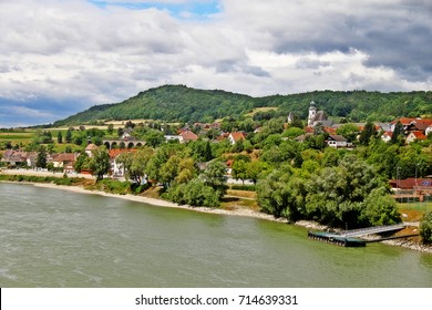 Emmersdorf An Der Donau, A Town In The District Of Melk In The Austrian State Of Lower Austria, Wachau Valley, Austria (Osterreich)