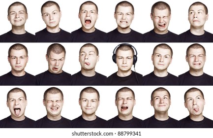 Emotion Face Of A Man - Fine-art Portrait