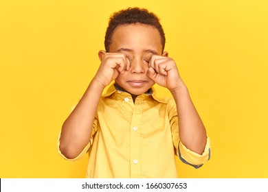 Child Rubbing Eye High Res Stock Images Shutterstock