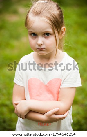 Similar – Image, Stock Photo I like you, really! Child