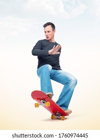 Skateur Fond Blanc Images Stock Photos Vectors Shutterstock