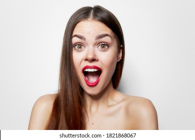 Angry Crazy Lady Styling Make Screaming Stock Photo (Edit Now) 766066828