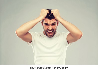 Αποτέλεσμα εικόνας για a man grabbing his hair