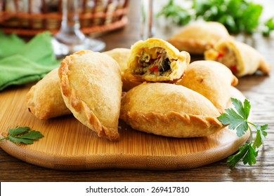 Empanadas - Argentine Fried Meat Pies.