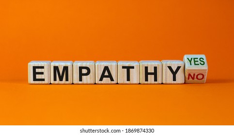 Empathy Yes No Symbol Concept Words Stock Photo 1869874330 | Shutterstock