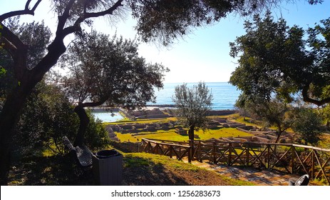 Emperor Tiberius Villa In Sperlonga Italy