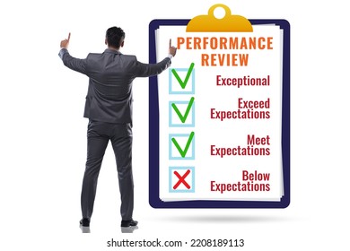 Employee Annual Performance Review Concept