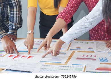 Employee Or Marketing Teams Are Jointly Meta Analysis Of Strengths, Weaknesses And Products.  Including Brainstorming To Plan For Cooperation With Business Partners And Sponsors 