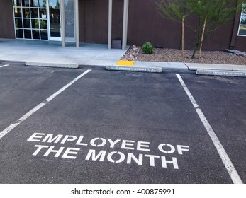 Employee Of The Month Parking Space