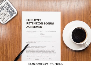 Employee Retention Bonus Agreement