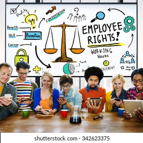 Employee Rights Working Benefits Skill Career Compensation Concept