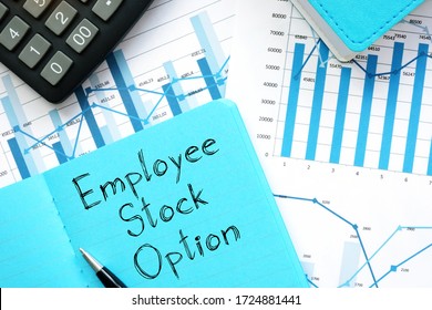 Employee Stock Option ESO Is Shown On The Conceptual Business Photo