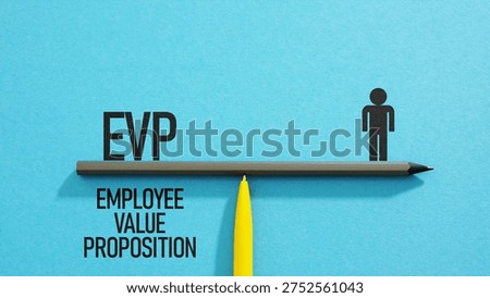 Employee Value Proposition EVP concept with employer branding strategy, talent attraction and retention, company culture, employee benefits and workplace satisfaction in modern business