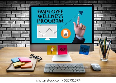 Employee Wellness Program And Managing Employee Health ,  Wellness Concept