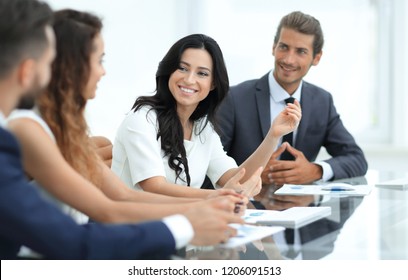 employees discuss work issues - Shutterstock ID 1206091513