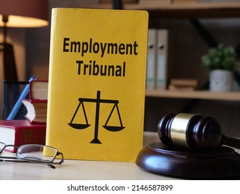 Employment Tribunal Is Shown On A Book Using The Text