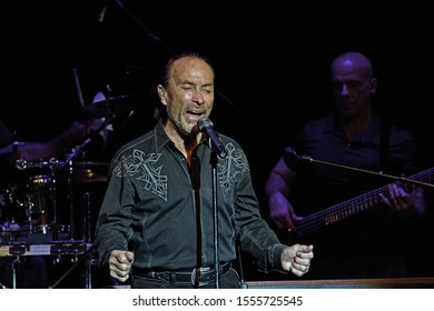 Emporia, Kansas, USA, November 8, 2019. 
Award Winning Country Music Legend Lee Greenwood During His Performance For The Veterans Day Concert At The Historic Granada Theatre