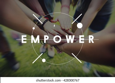 Empower Enable Inspire Lead Concept