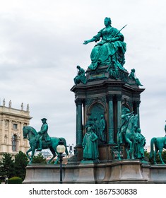 Empress Maria Theresia Monument (1888) By Kaspar Von Zumbusch At Maria-Theresien-Platz, Vienna, Austria