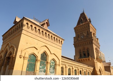 Empress Market Clock Tower In Karachi, Pakistan