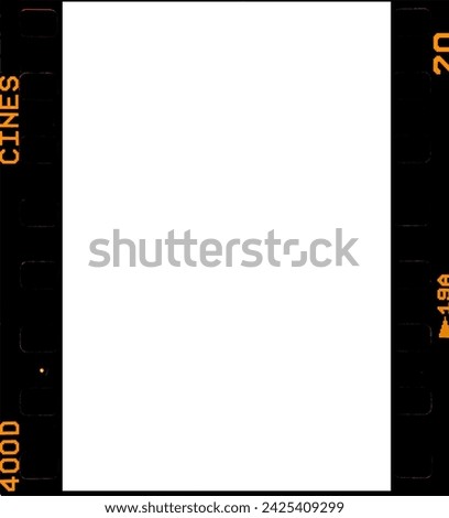 Empty 35 mm Frame Or Border