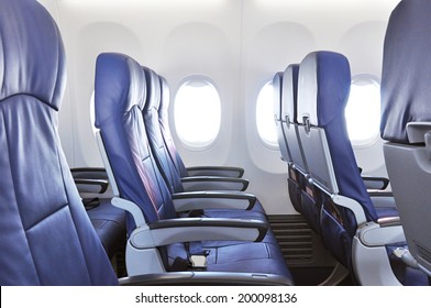 Empty Airplane Seats