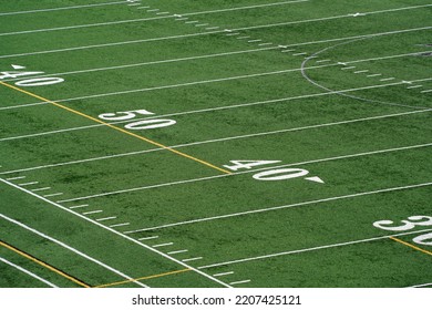 Empty american football lacrosse field - Powered by Shutterstock