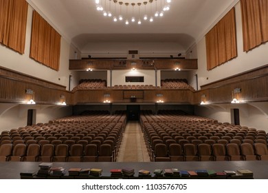 empty auditorium in the theater