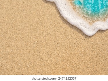 empty beach, top view, closeup - Powered by Shutterstock