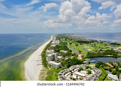 Empty Beaches On Florida’s Gulf Coast  -  Red Tide Impact Is Taking A Toll On Local Businesses 