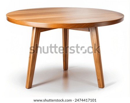 Image, Stock Photo Empty tables and benches in the outdoor area of a restaurant with modern facade in autumn