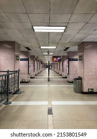 Empty Beijing Subway Line No.1