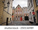 Empty belgian streets