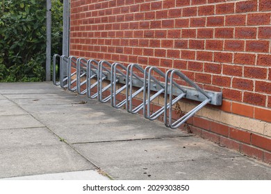 Empty Bike Rack, Parking For Bicycles