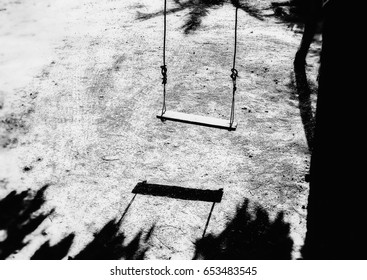 
empty black and white