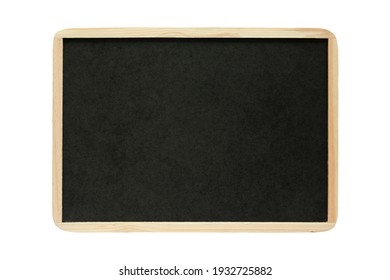 Empty blank black chalkboard isolated on white background. Blackboard texture - Powered by Shutterstock