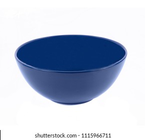 ceramic blue bowl