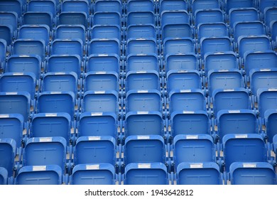 Empty Blue Seats Arena Stock Photo 1943642812 | Shutterstock