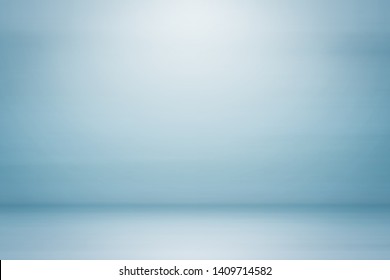 Empty blue white studio backdrop abstract gradient grey background vintage color design used us montage or display your products design