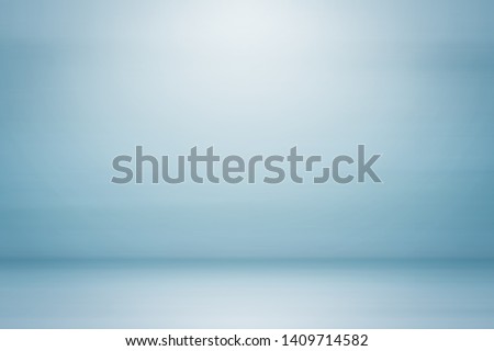Empty blue white studio backdrop abstract gradient grey background vintage color design used us montage or display your products design