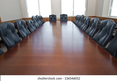 Empty Board Room
