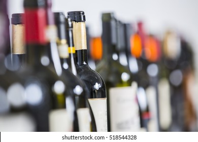 Empty Bottles Background