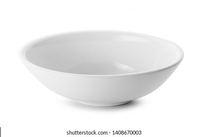 Empty Bowl On White Background