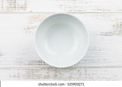 Empty Bowl In The Wood