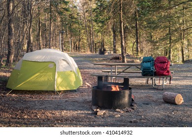 Empty Campsite