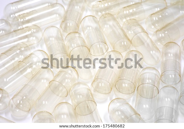 Empty Capsules Medicine Background Stock Photo 175480682 | Shutterstock